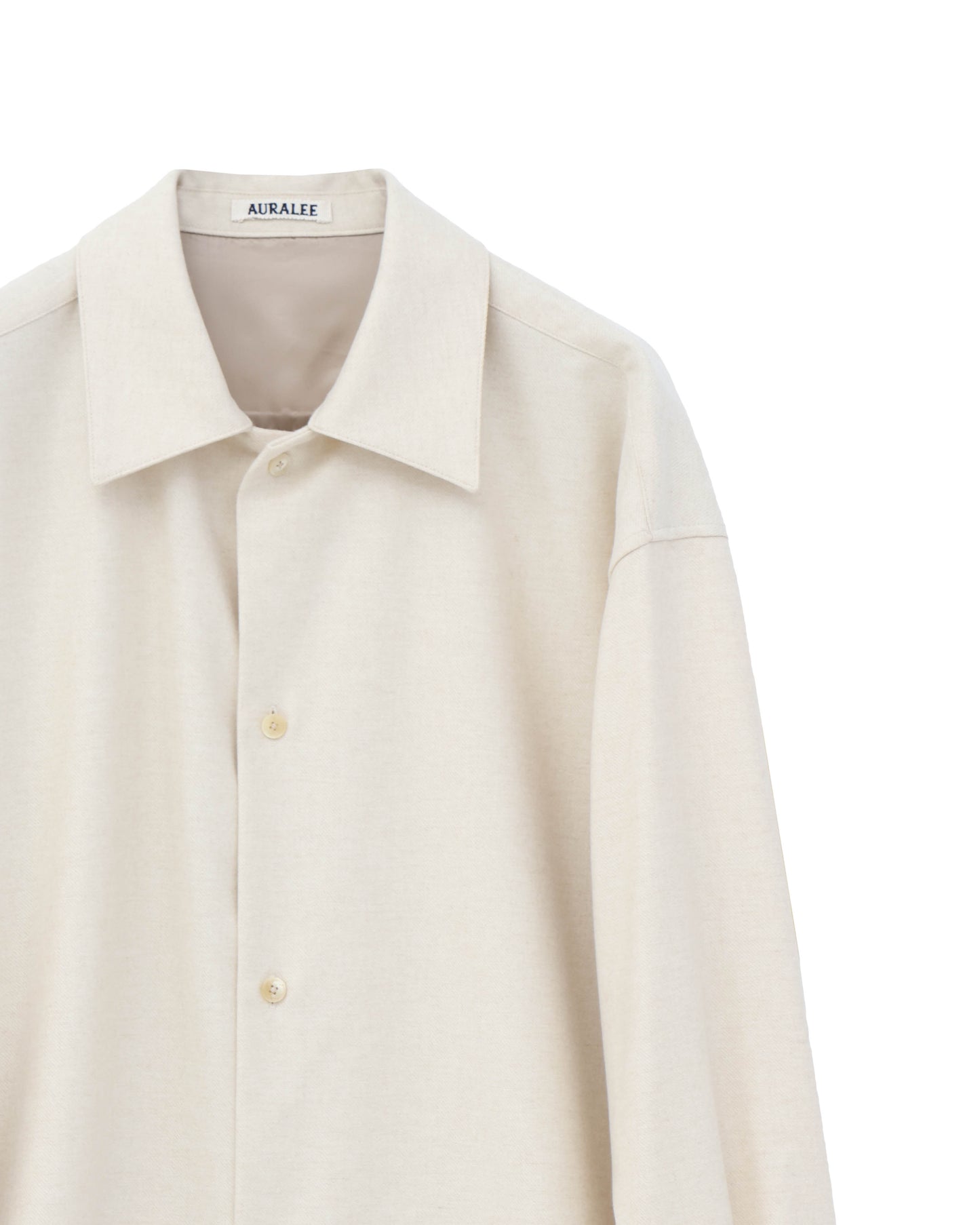 WOOL FULLING FLANNEL SHIRT