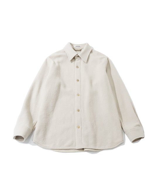 HOMESPUN TWEED SHIRT BLOUSON