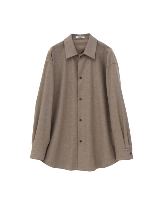 WOOL FULLING FLANNEL SHIRT