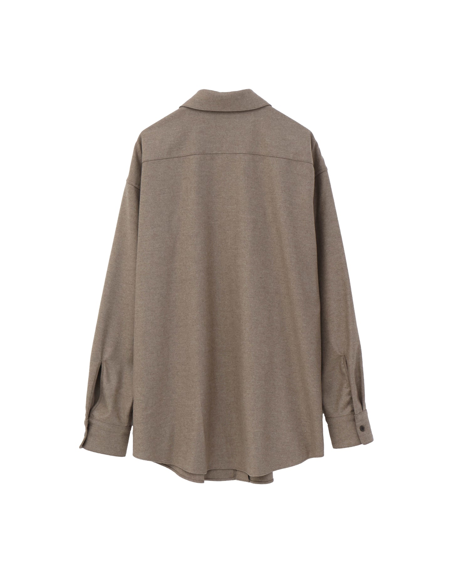 WOOL FULLING FLANNEL SHIRT