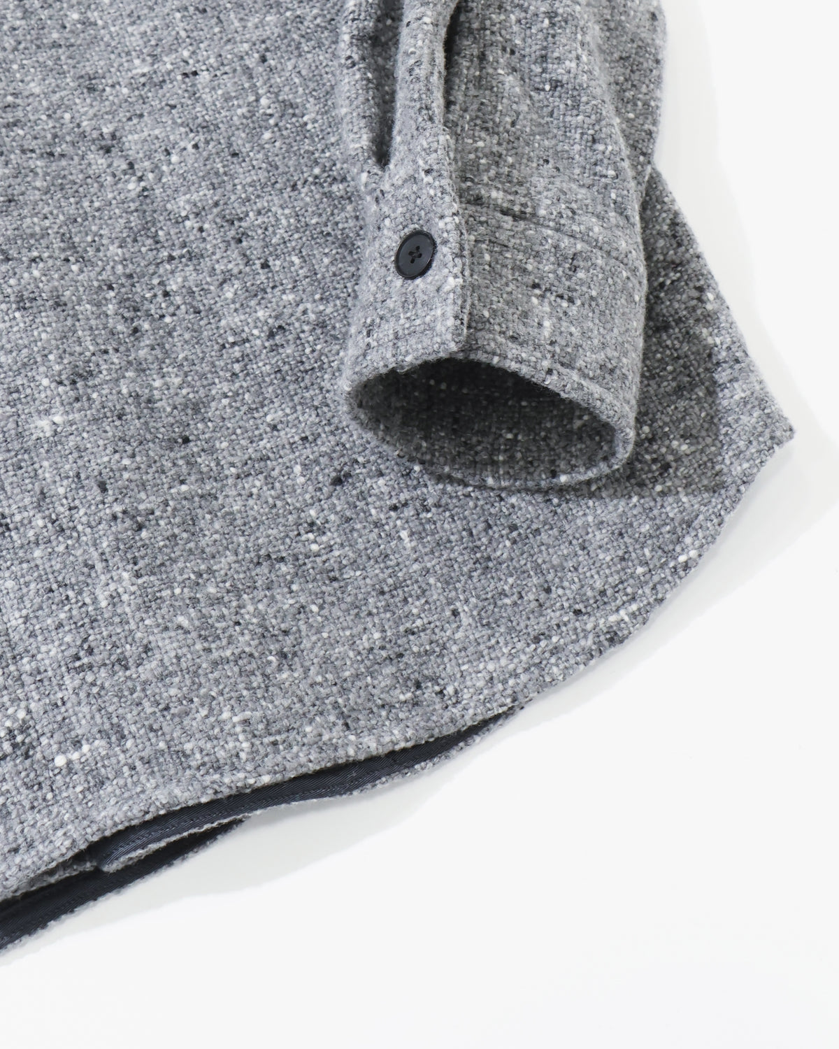 HOMESPUN TWEED SHIRT BLOUSON