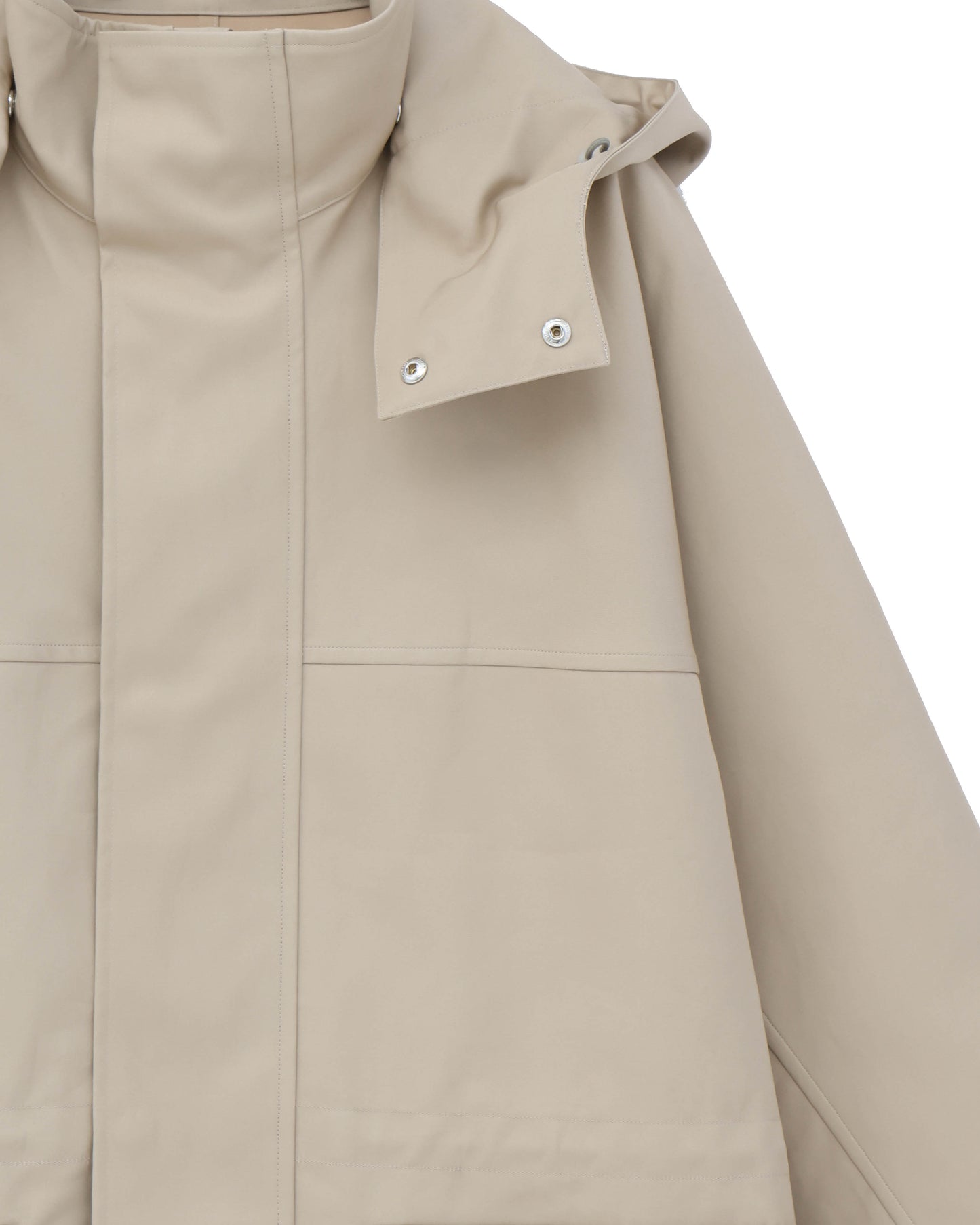 HIGH-DENSITY BONDED COTTON GABARDINE BLOUSON
