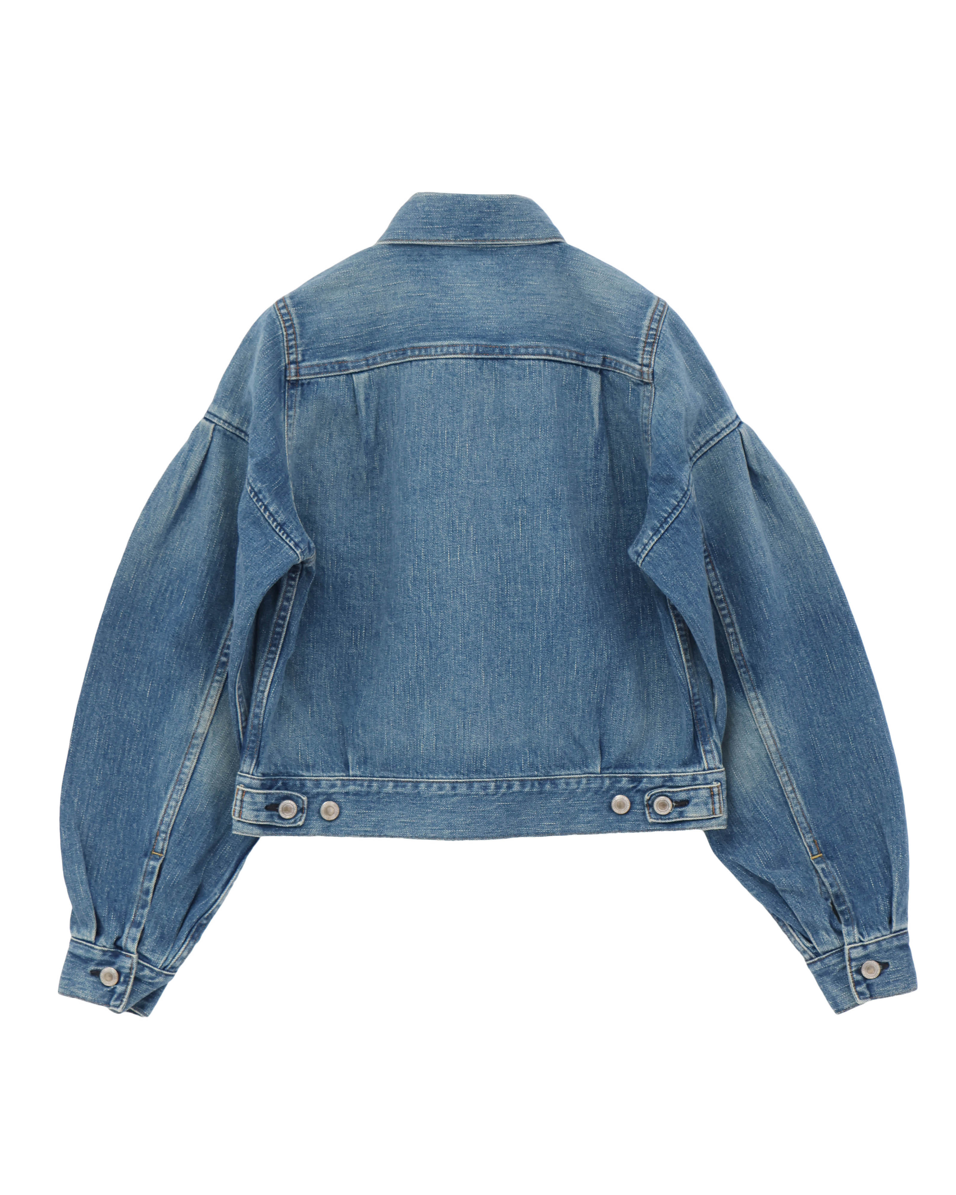 美品HYKE BALLON SLEEVE DENIM JACKET BALLOON SLEEVE DENIM JACKET