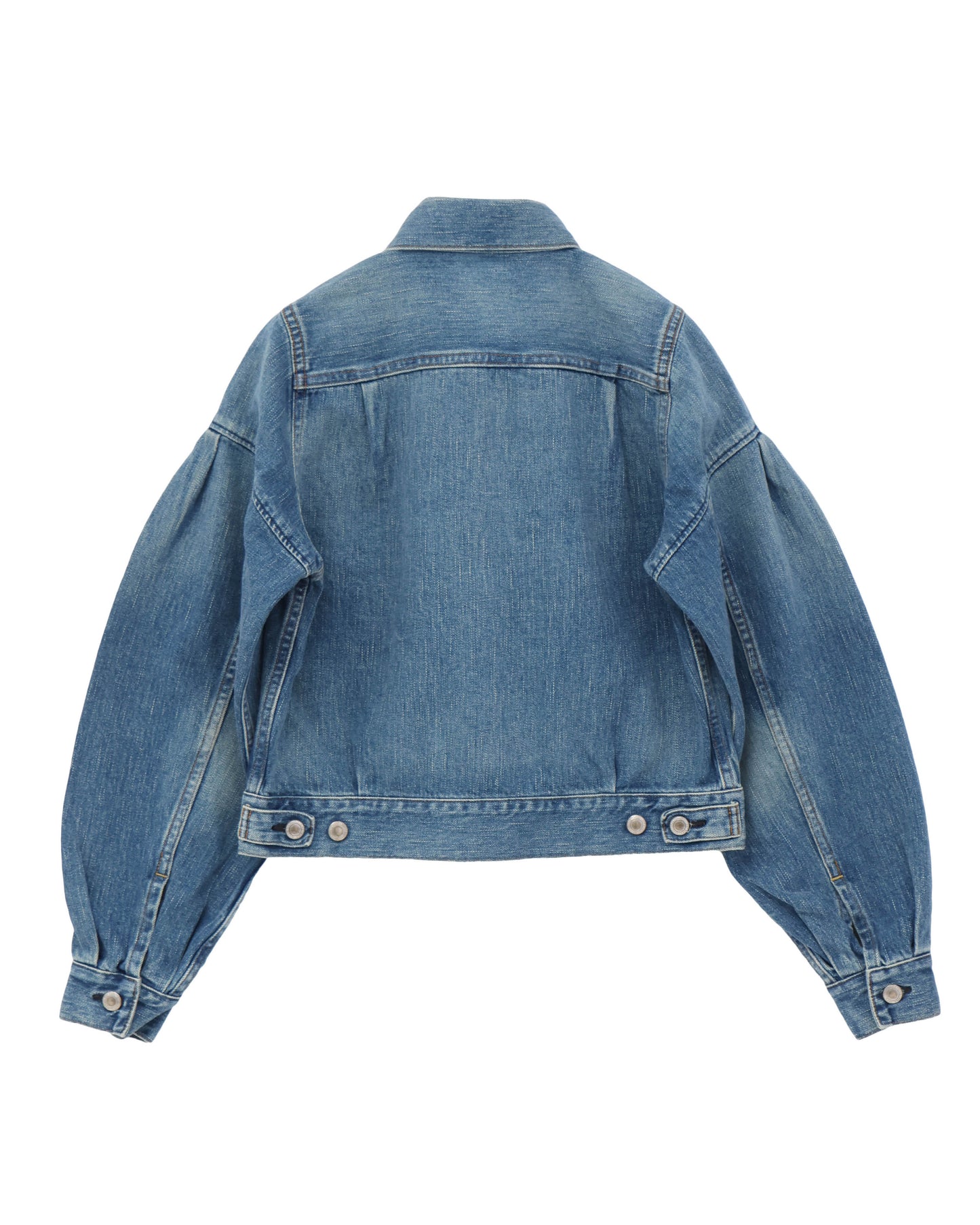 BALLOON SLEEVE DENIM JACKET/TYPE2 REGULAR FIT 17514