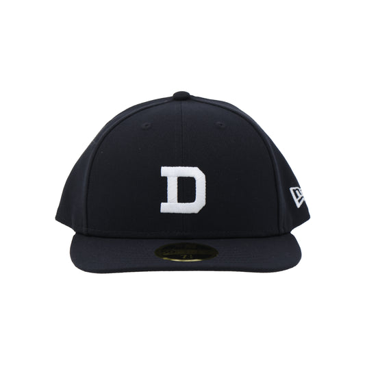 LETTERED LP 59FIFTY NEW ERA  NAVY
