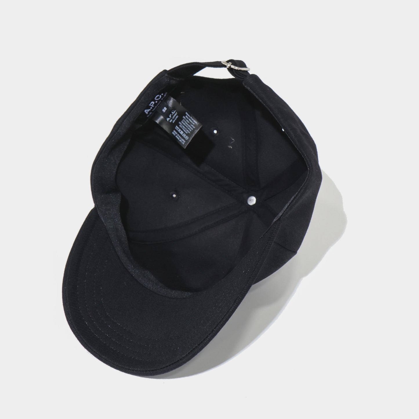 406 LOGO CASQUETTE BLACK