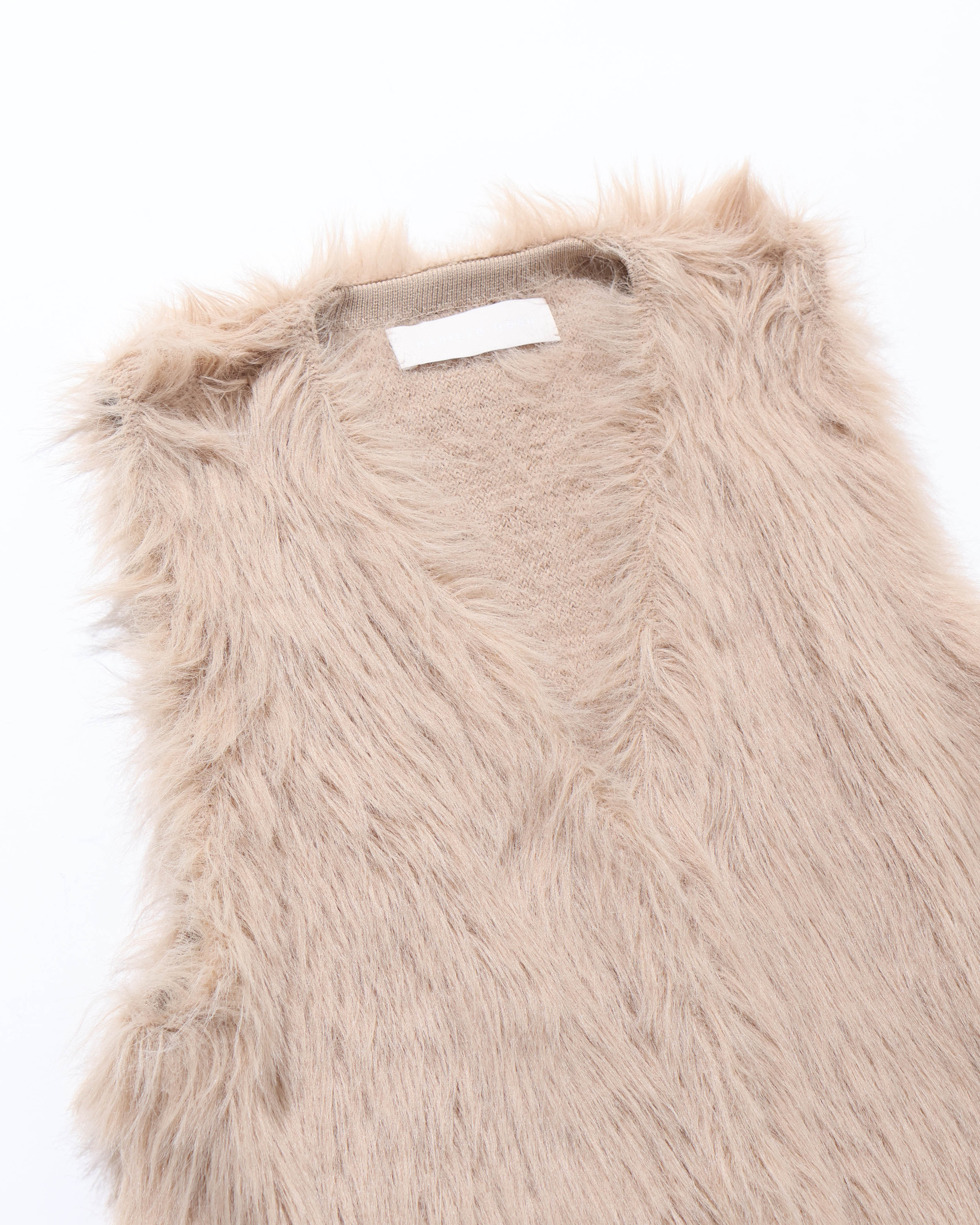 shaggy knit 2way vest – TIME AFTER TIME