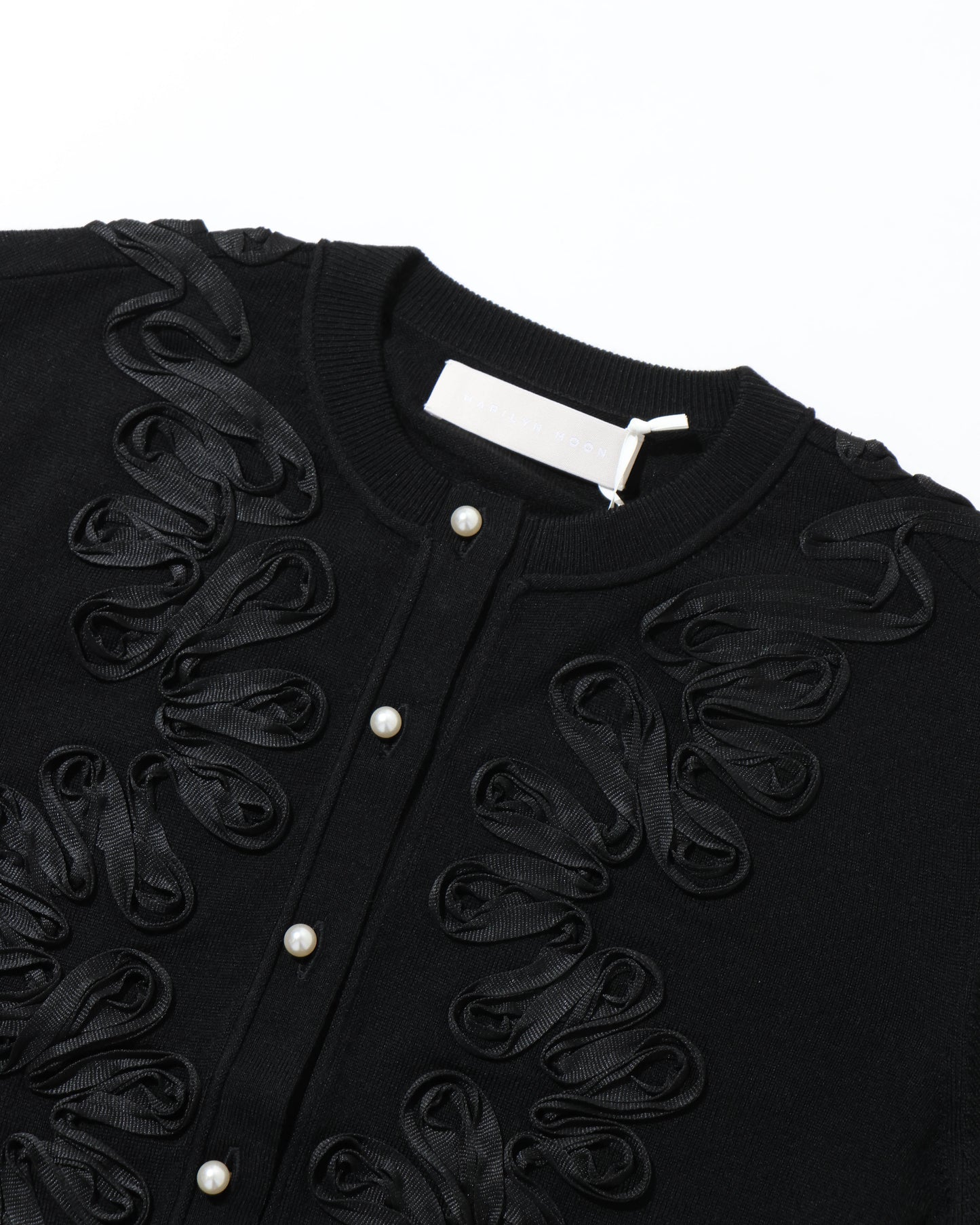 code embroidery cardigan