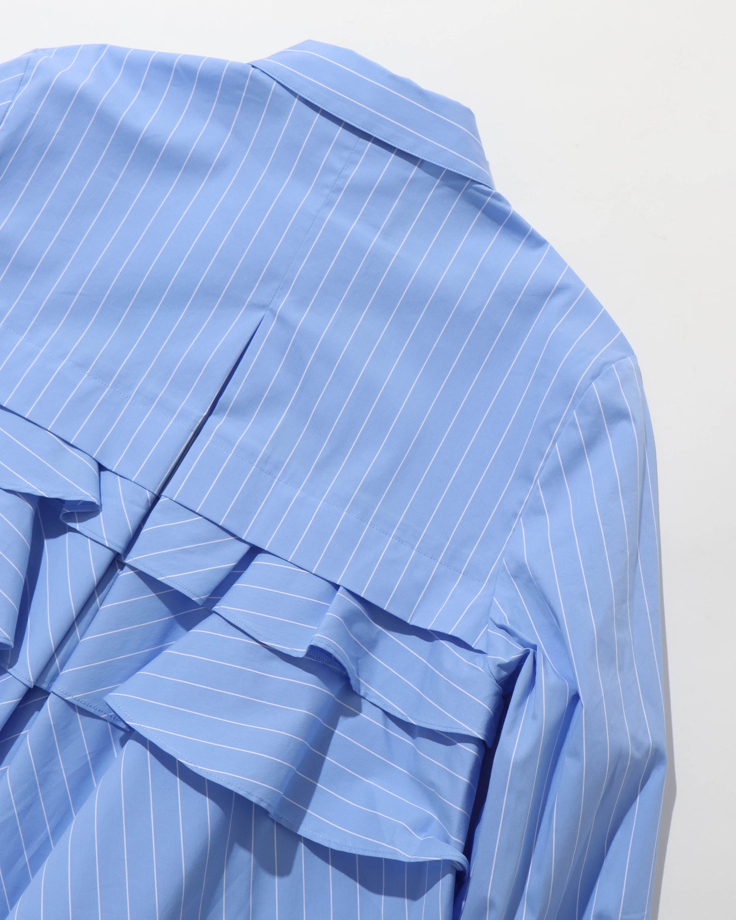 layered raffle blouse