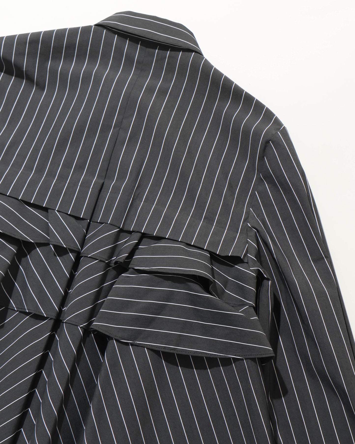 layered raffle blouse