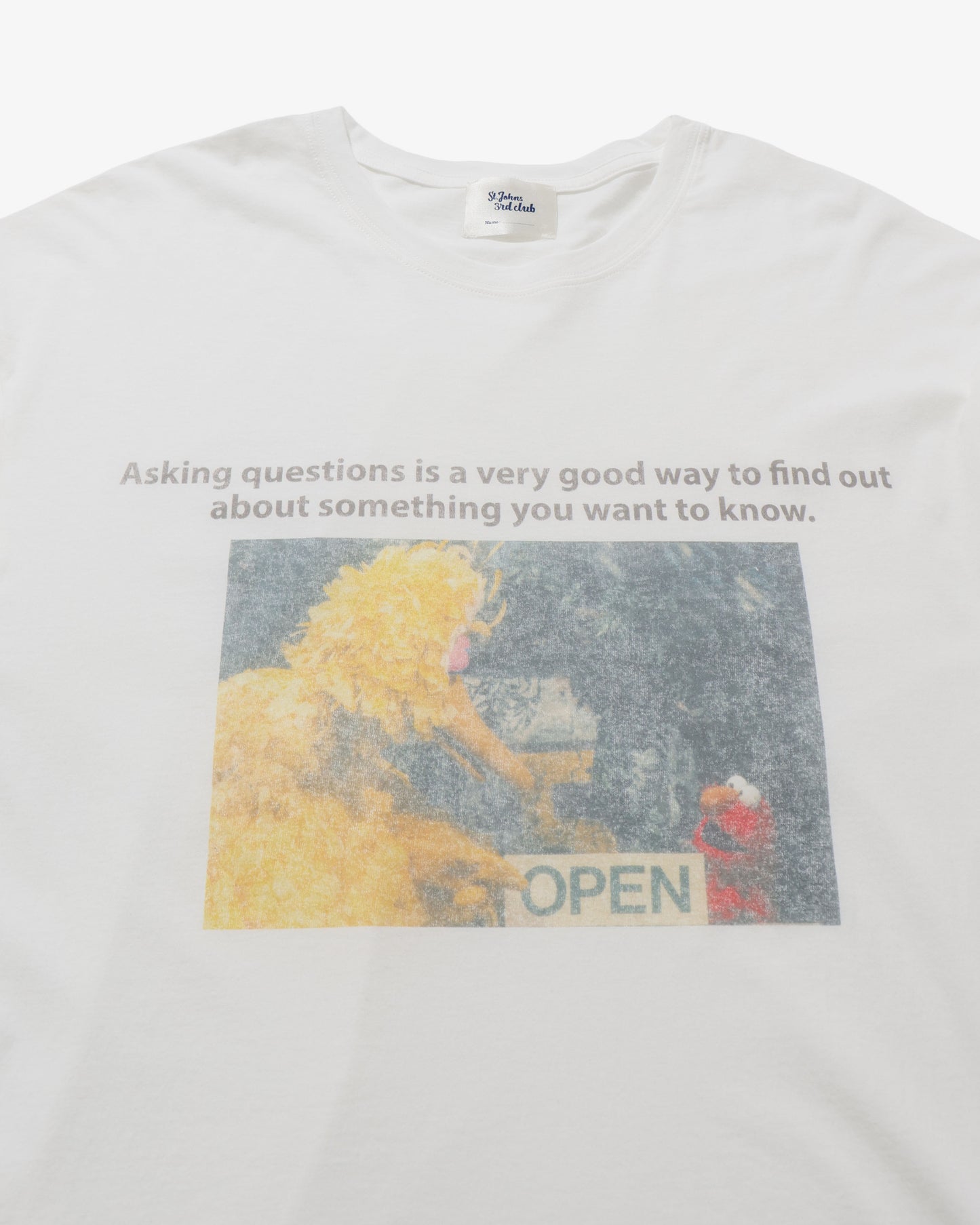 Big Bird & Elmo Long Sleeve Tee