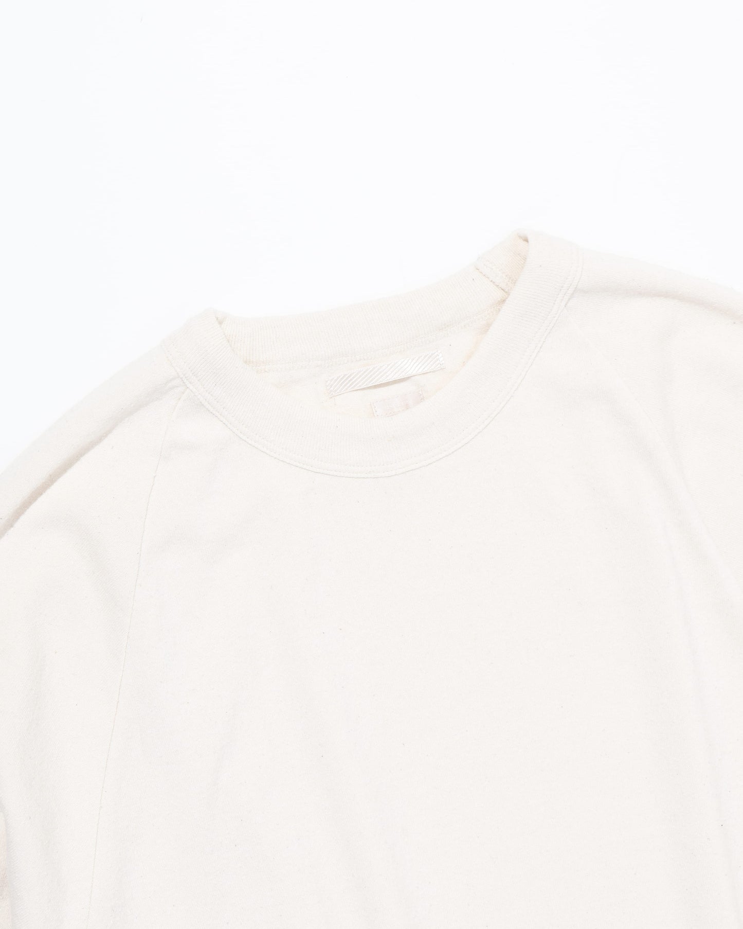 Co/Silk Nep Raglan Tee Ivory