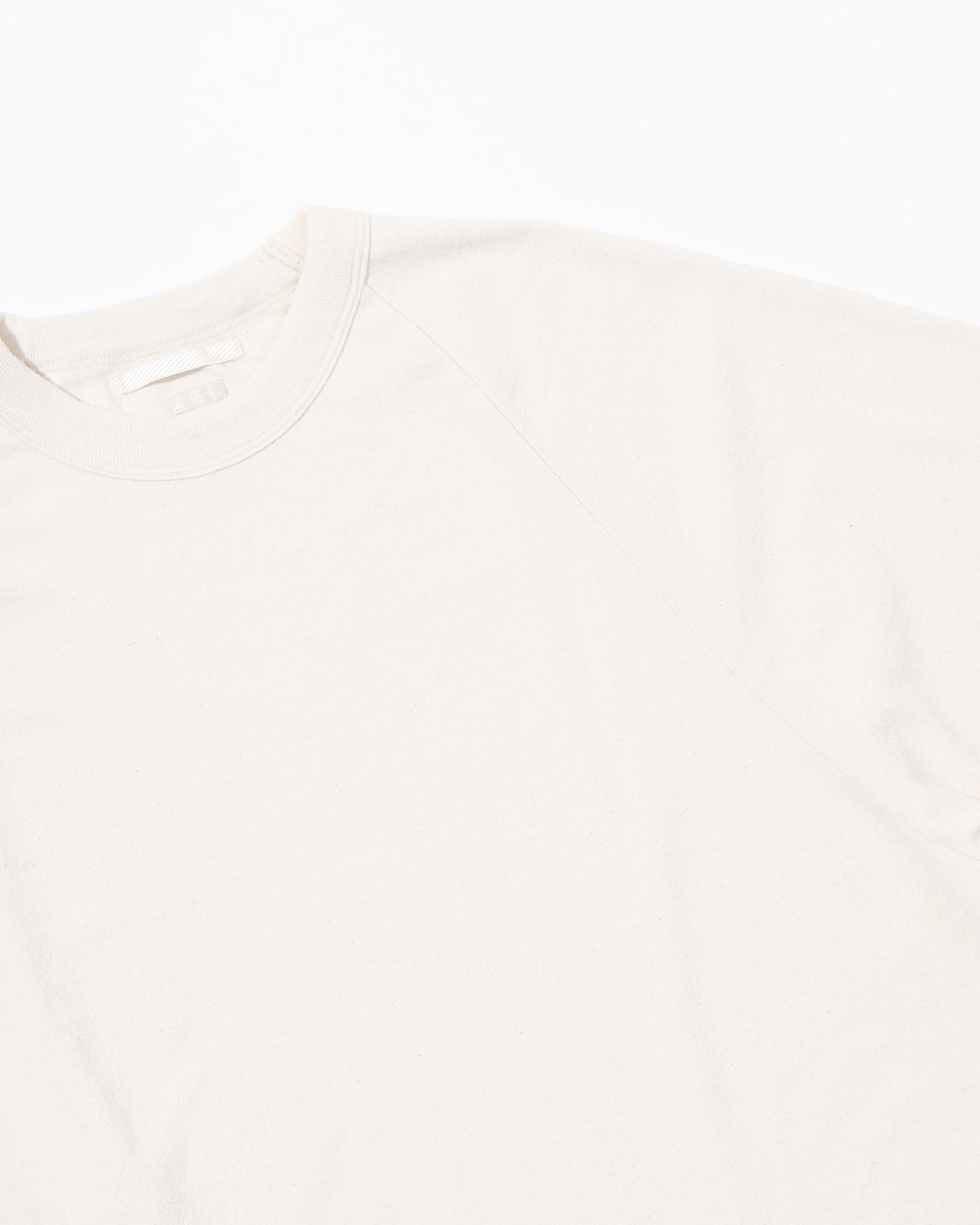 Co/Silk Nep Raglan Tee Ivory