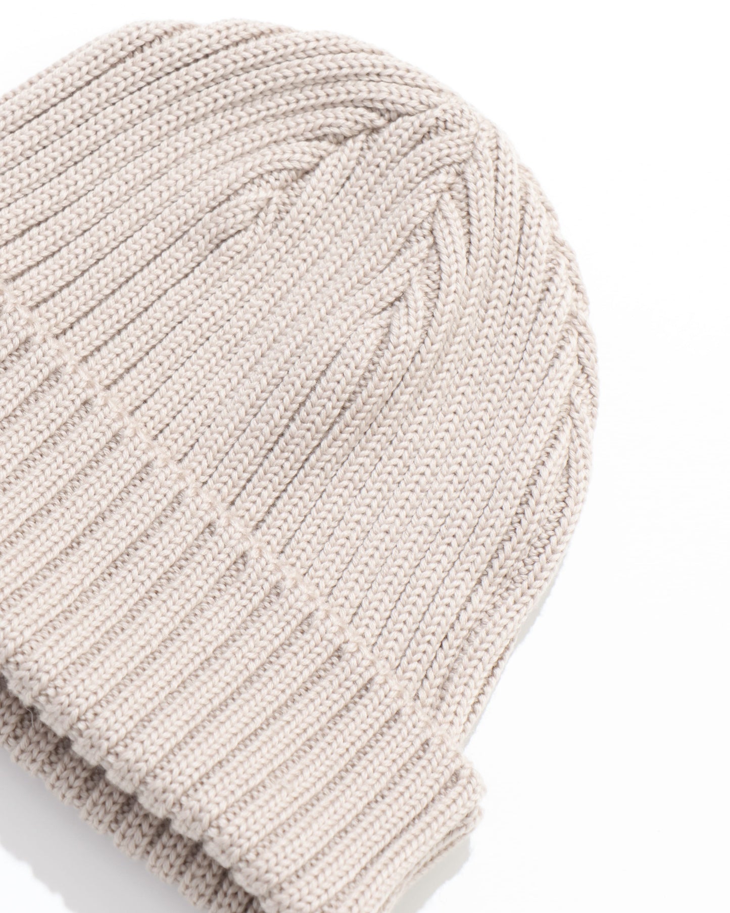 WOOL WATCH CAP BEIGE