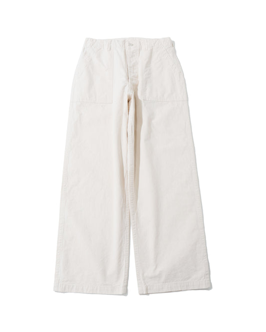 SUMMER FATIGUE PANTS ECRU