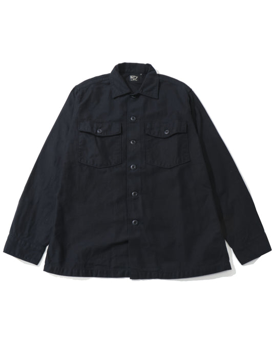 US ARMY FATIGUE SHIRT BLACK