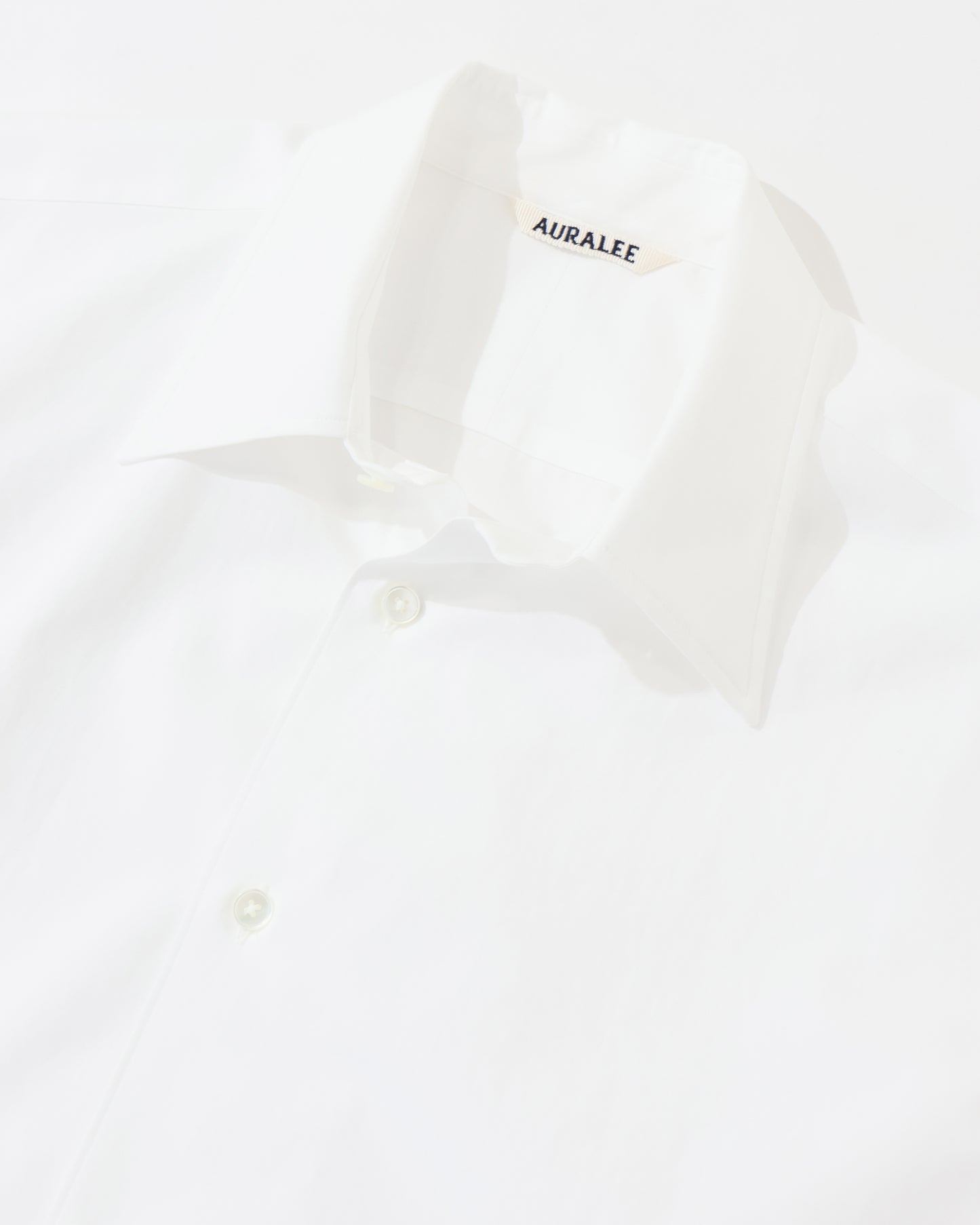 WASHED FINX TWILL SHIRT WHITE
