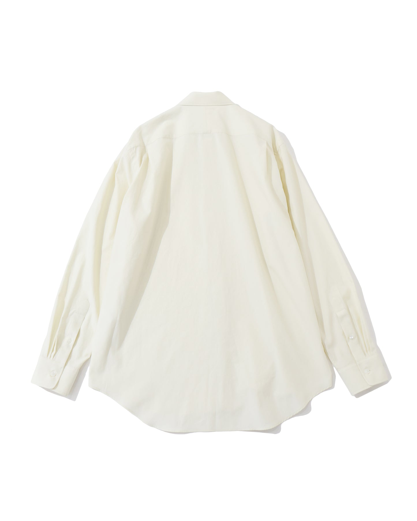 WASHED FINX TWILL SHIRT VANILLA