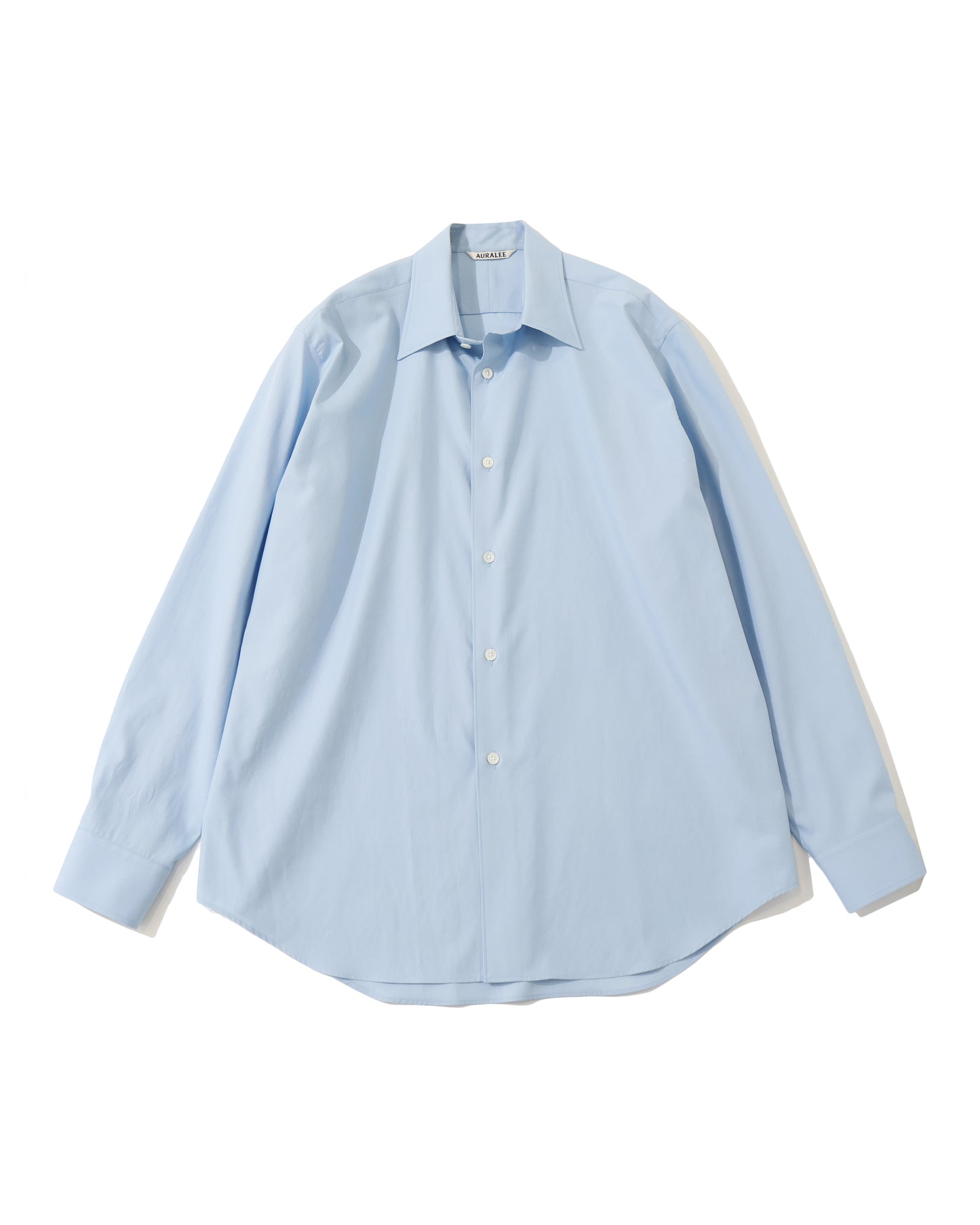 WASHED FINX TWILL SHIRT LIGHT BLUE