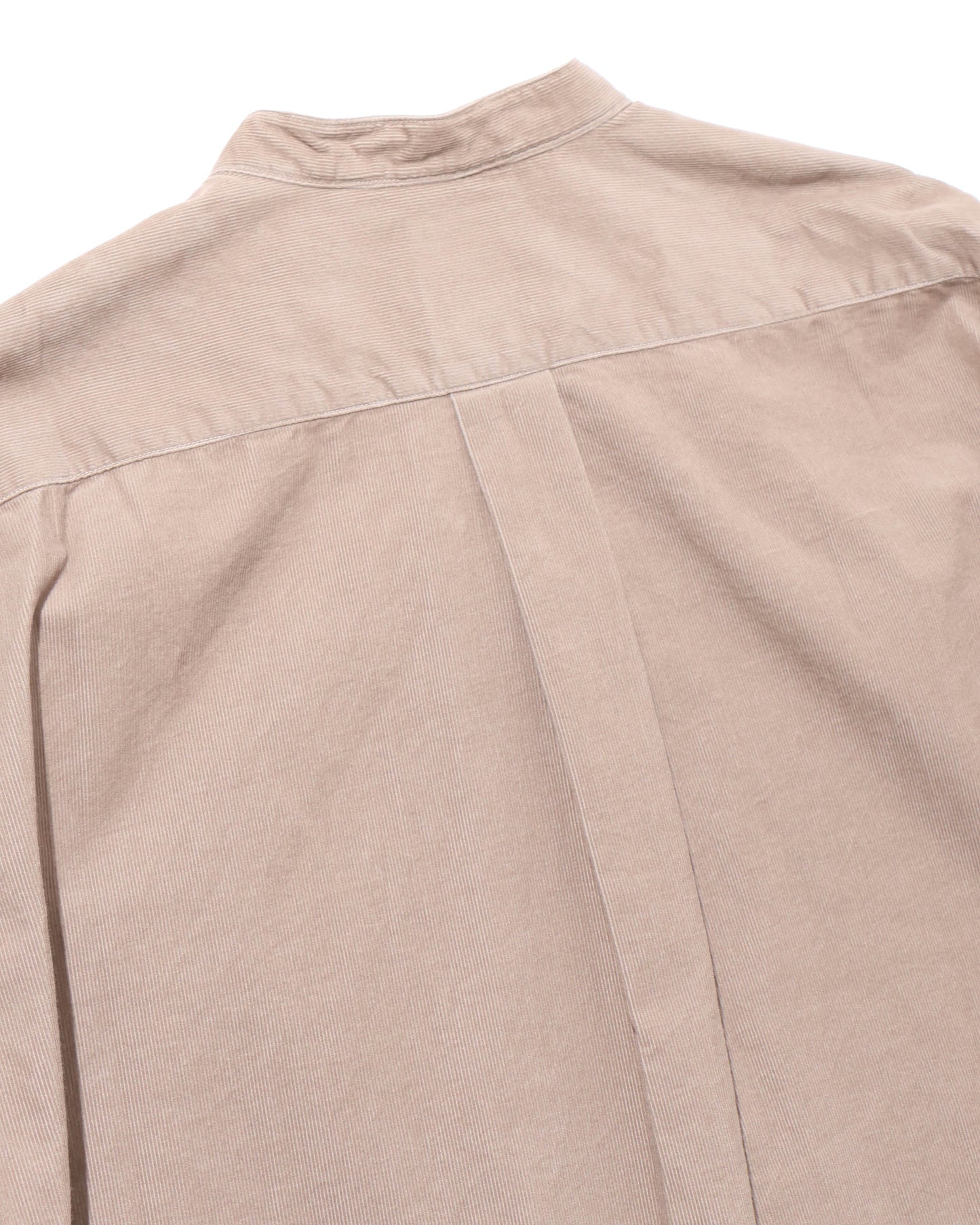 BAND COLLAR SHIRT L/S