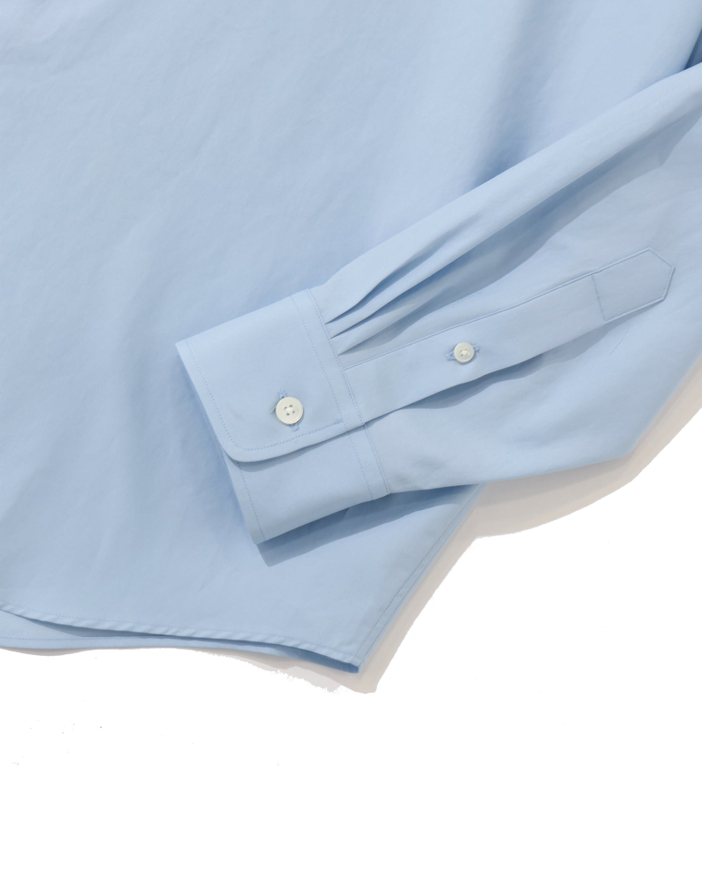 WASHED FINX TWILL SHIRT LIGHT BLUE