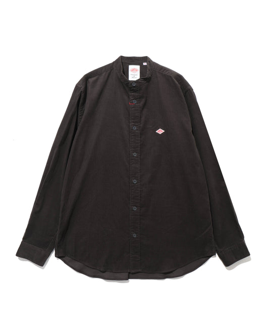 BAND COLLAR SHIRT L/S