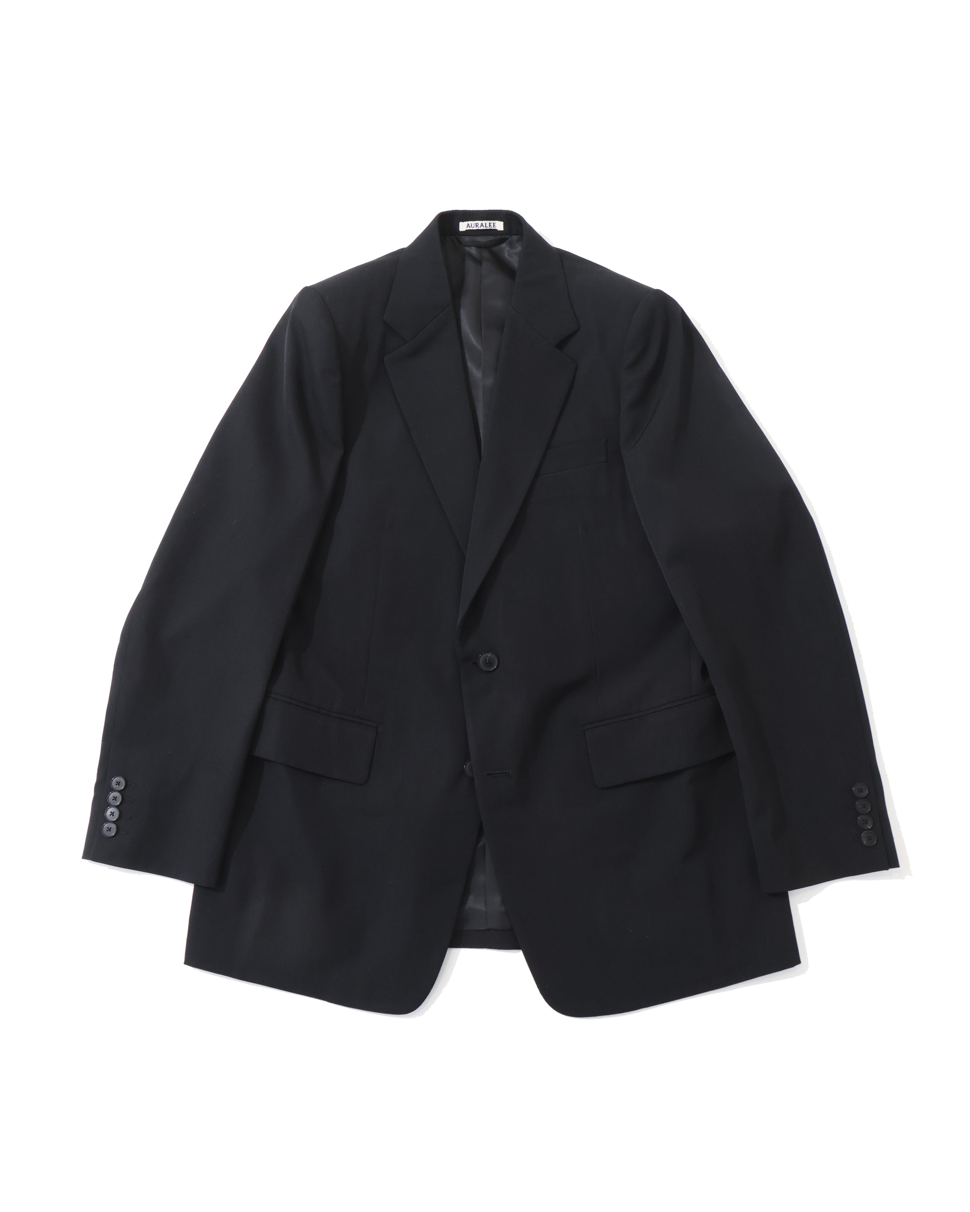 LIGHT WOOL MAX GABARDINE JACKET TOP BLACK – TIME AFTER TIME