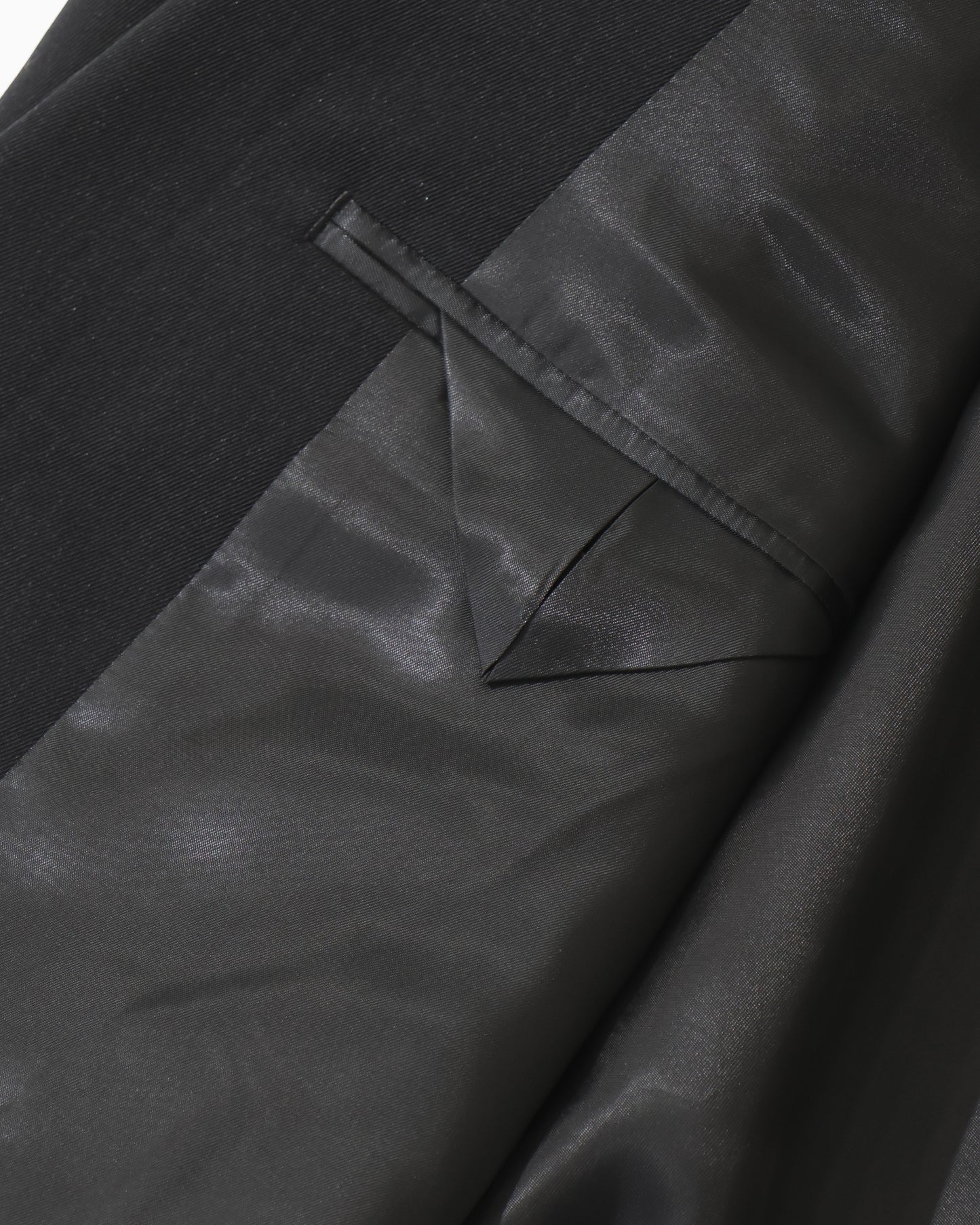 LIGHT WOOL MAX GABARDINE JACKET TOP BLACK