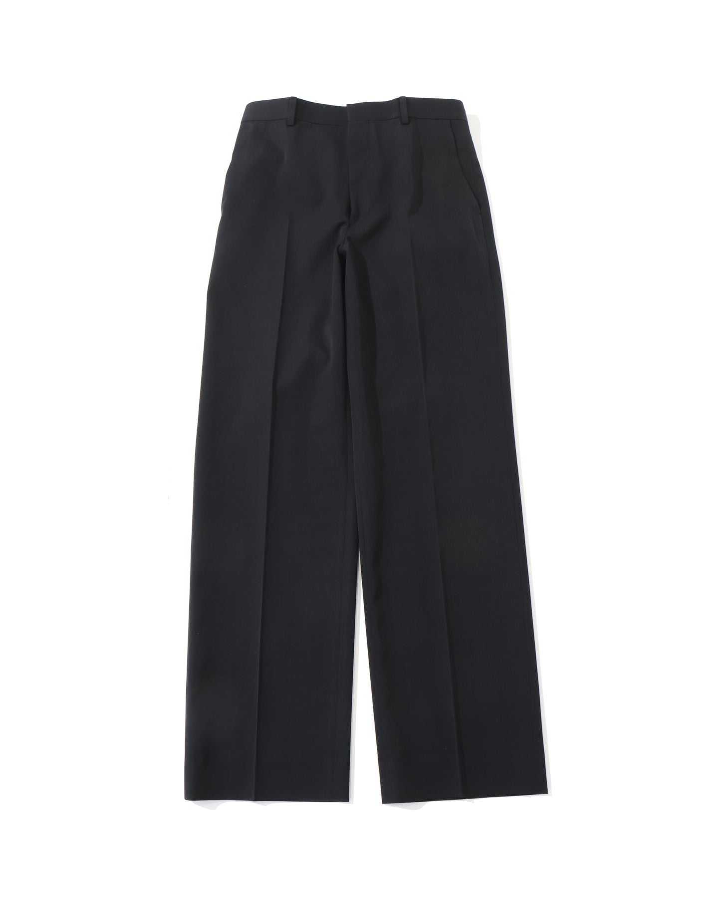 LIGHT WOOL MAX GABARDINE SLACKS TOP BLACK