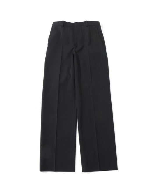 LIGHT WOOL MAX GABARDINE SLACKS TOP BLACK