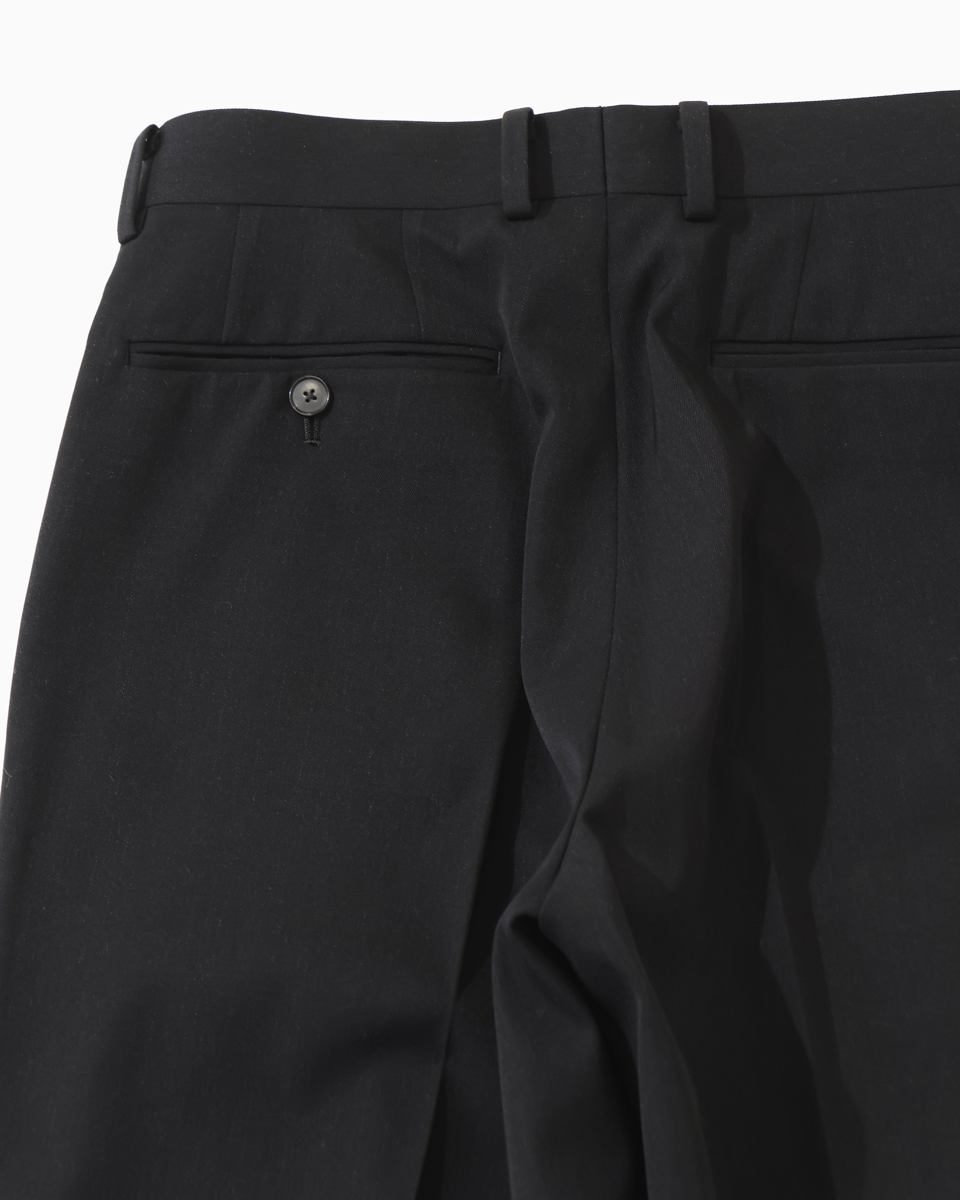 LIGHT WOOL MAX GABARDINE SLACKS TOP BLACK – TIME AFTER TIME