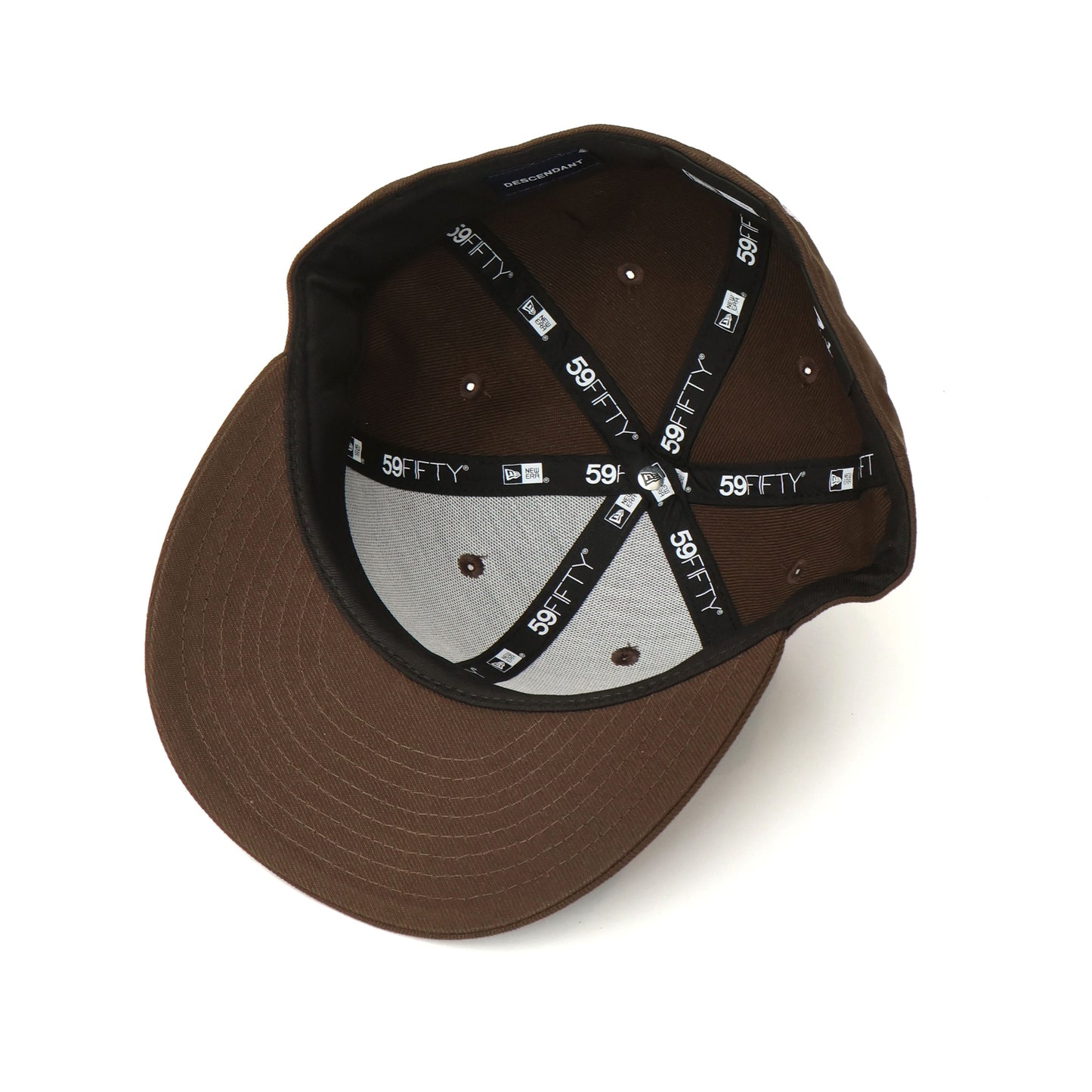 LETTERED LP 59FIFTY NEW ERA  BROWN