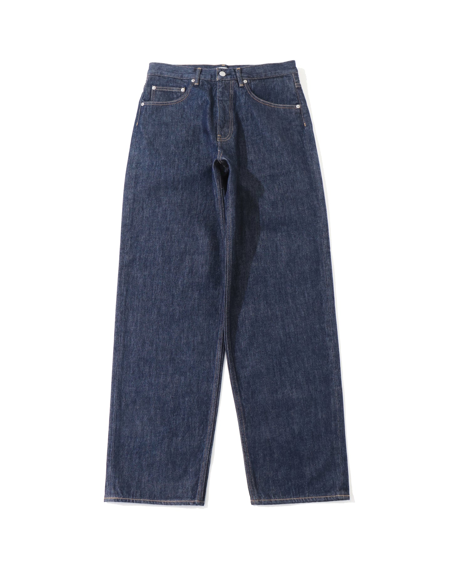 HARD TWIST DENIM WIDE PANTS INDIGO