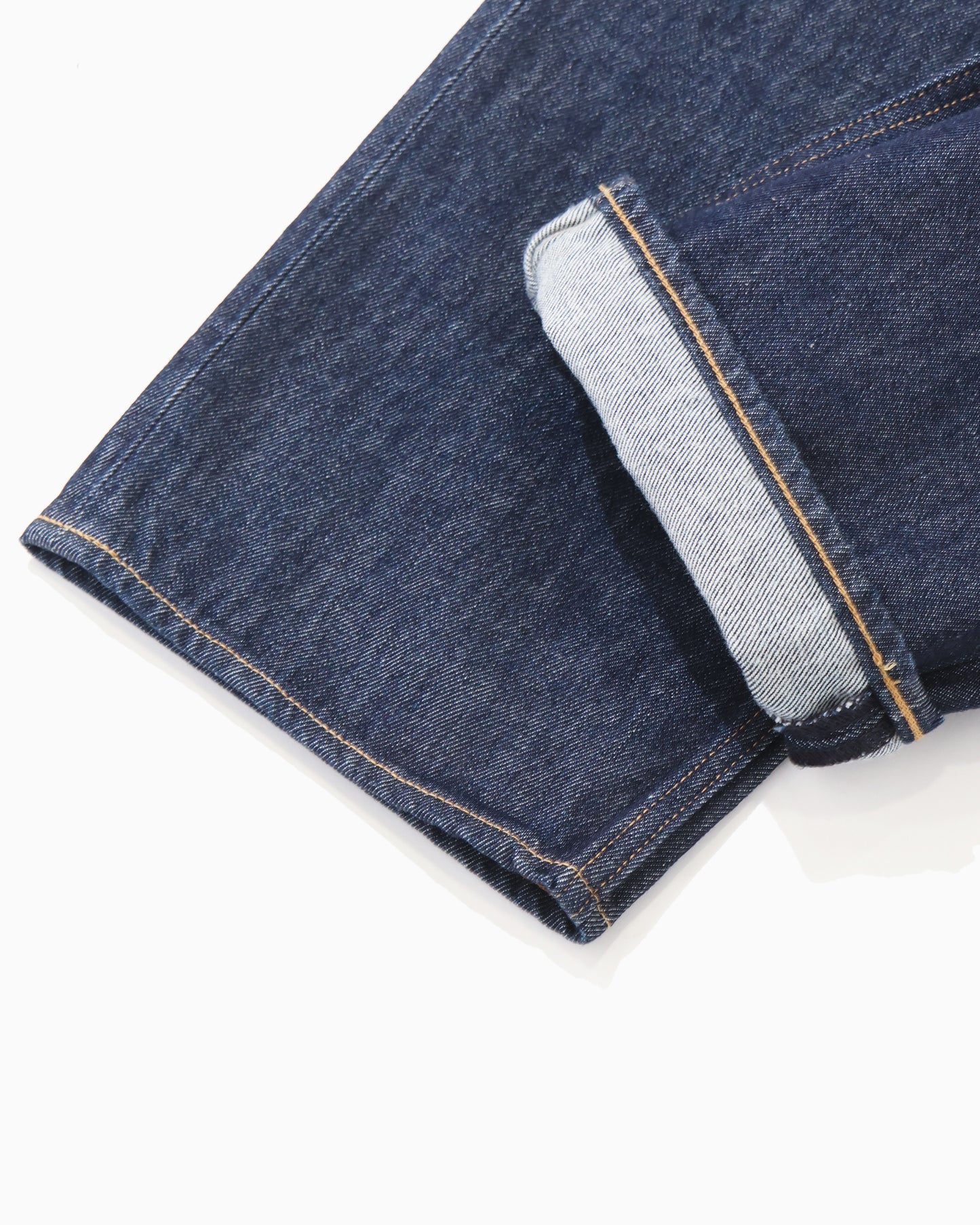 HARD TWIST DENIM WIDE PANTS INDIGO