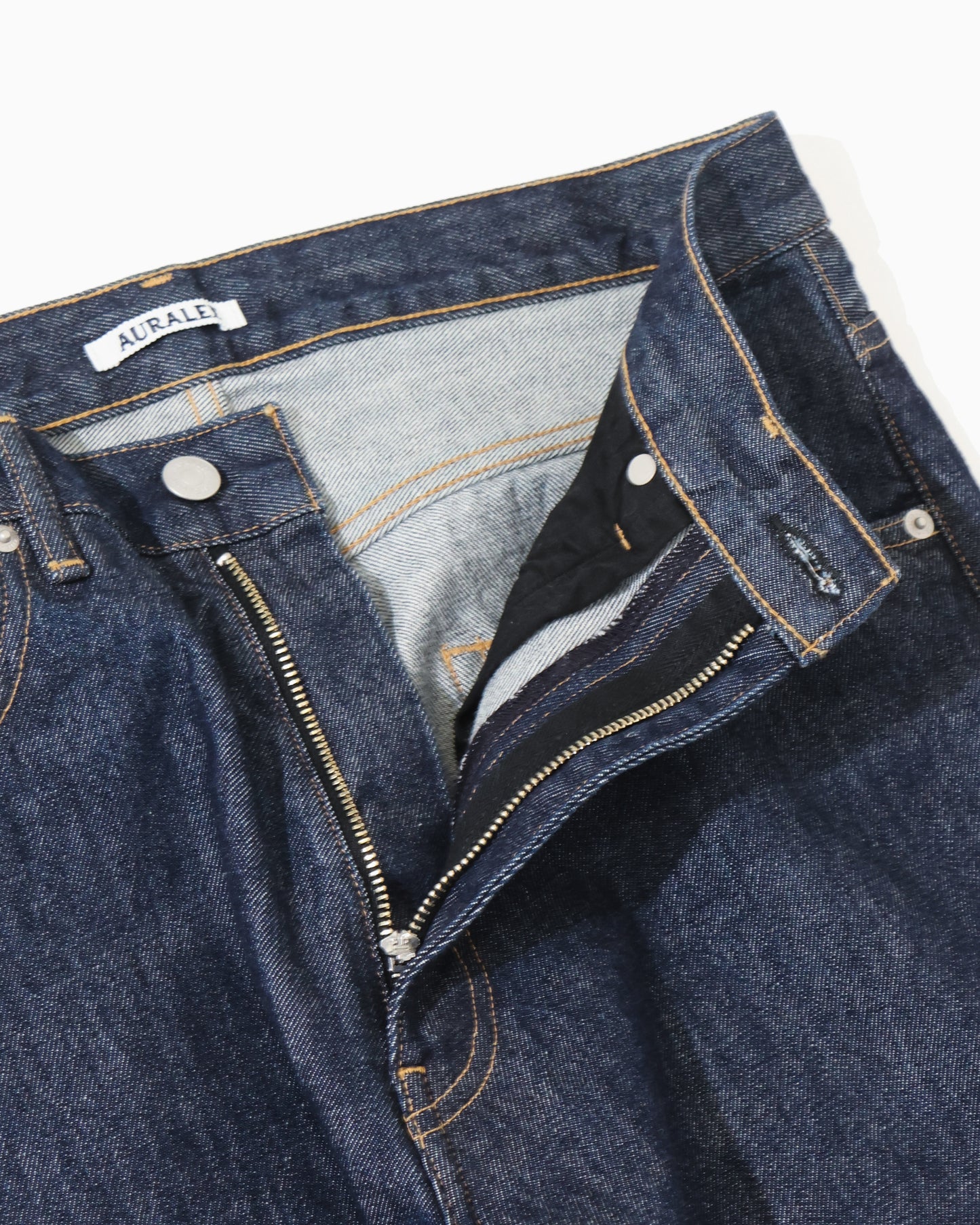 HARD TWIST DENIM WIDE PANTS INDIGO