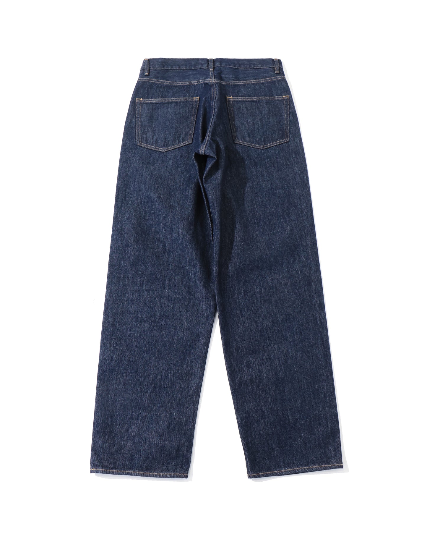 HARD TWIST DENIM WIDE PANTS INDIGO