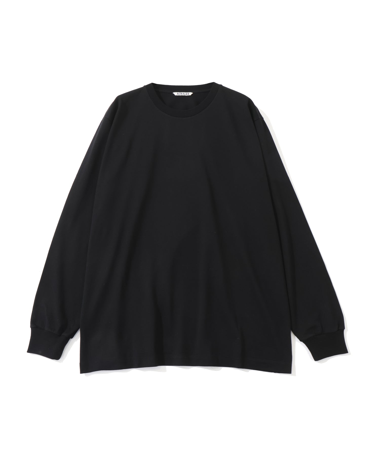 LUSTER PLAITING L/S TEE BLACK