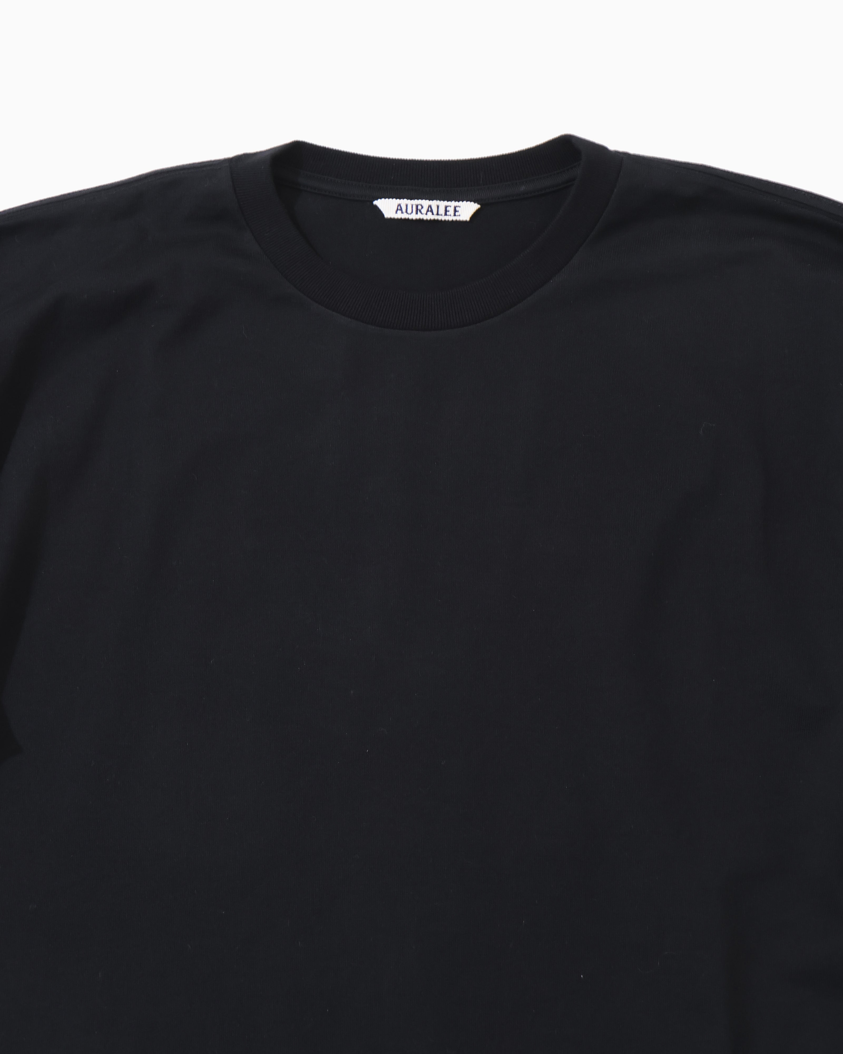 LUSTER PLAITING L/S TEE BLACK – TIME AFTER TIME