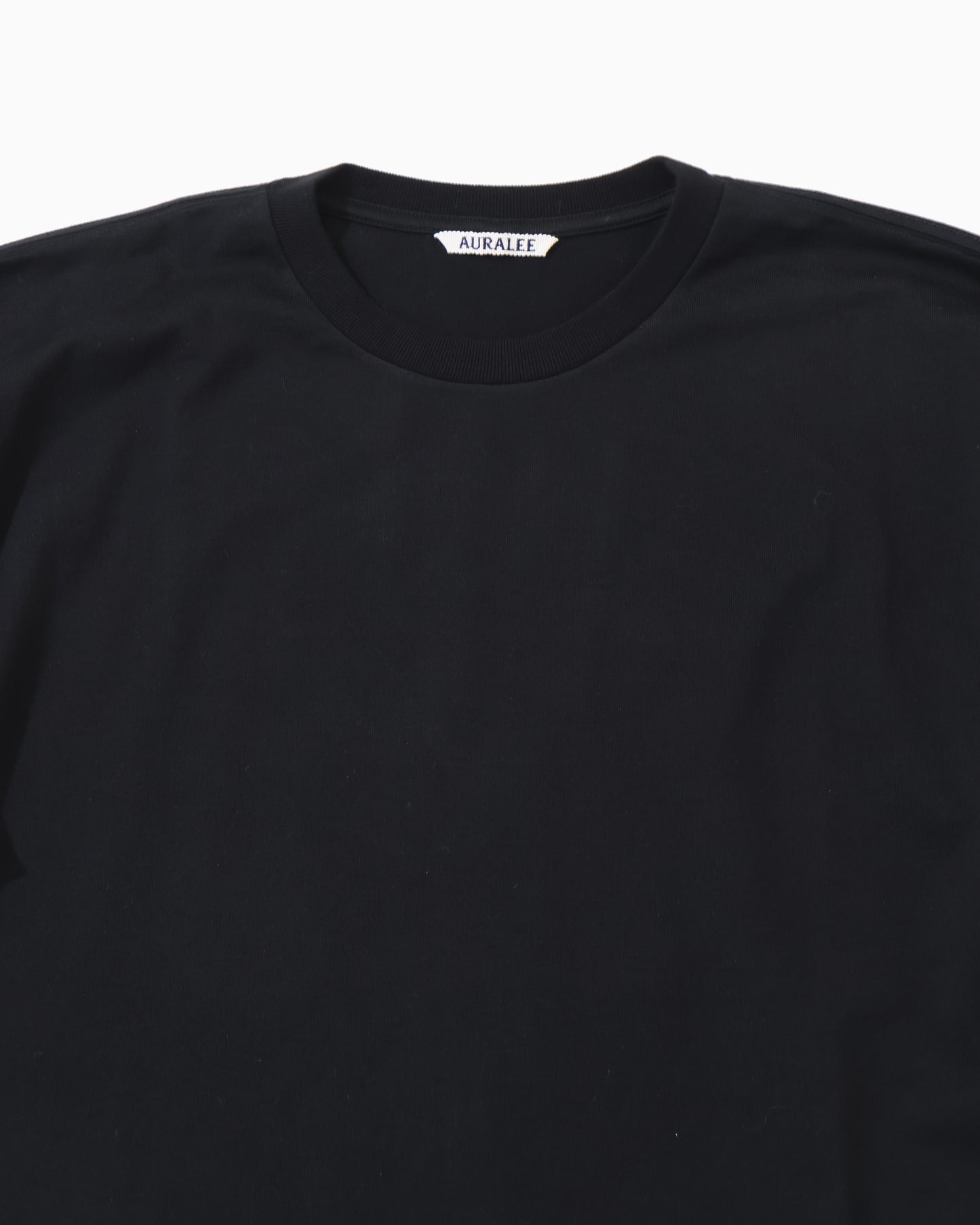 LUSTER PLAITING L/S TEE BLACK