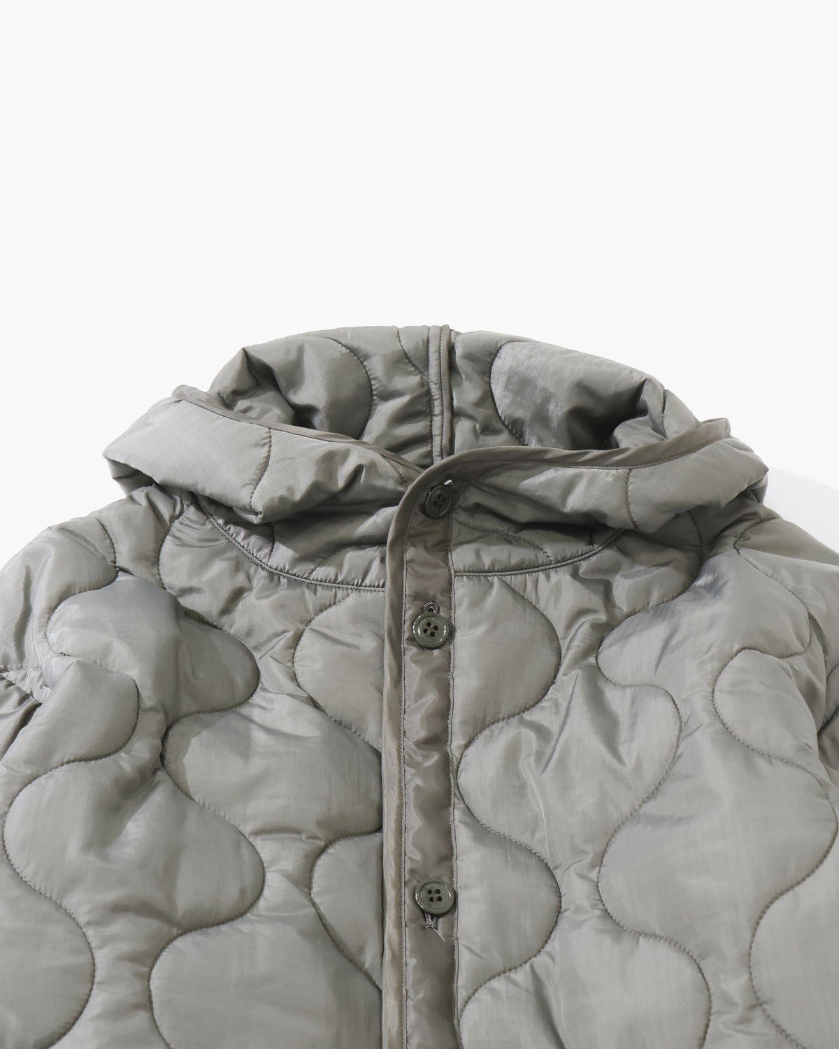 QUILTED HOODED JACKET 17595