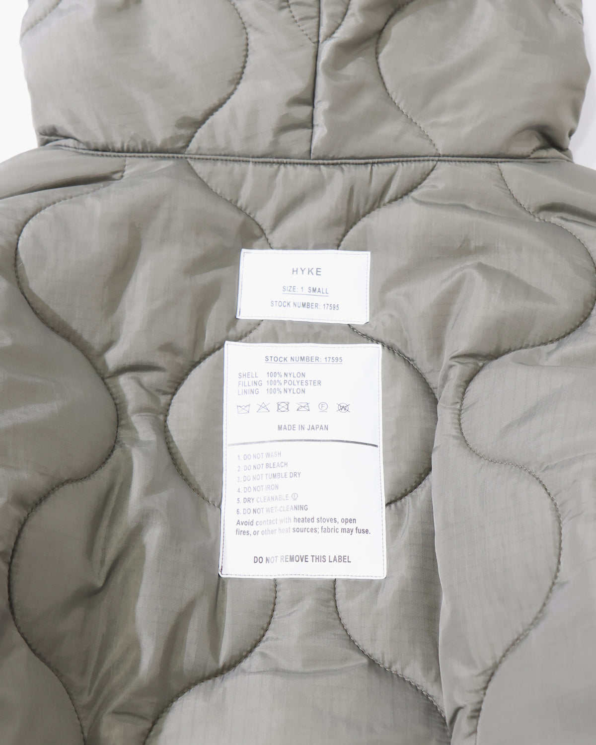 QUILTED HOODED JACKET 17595