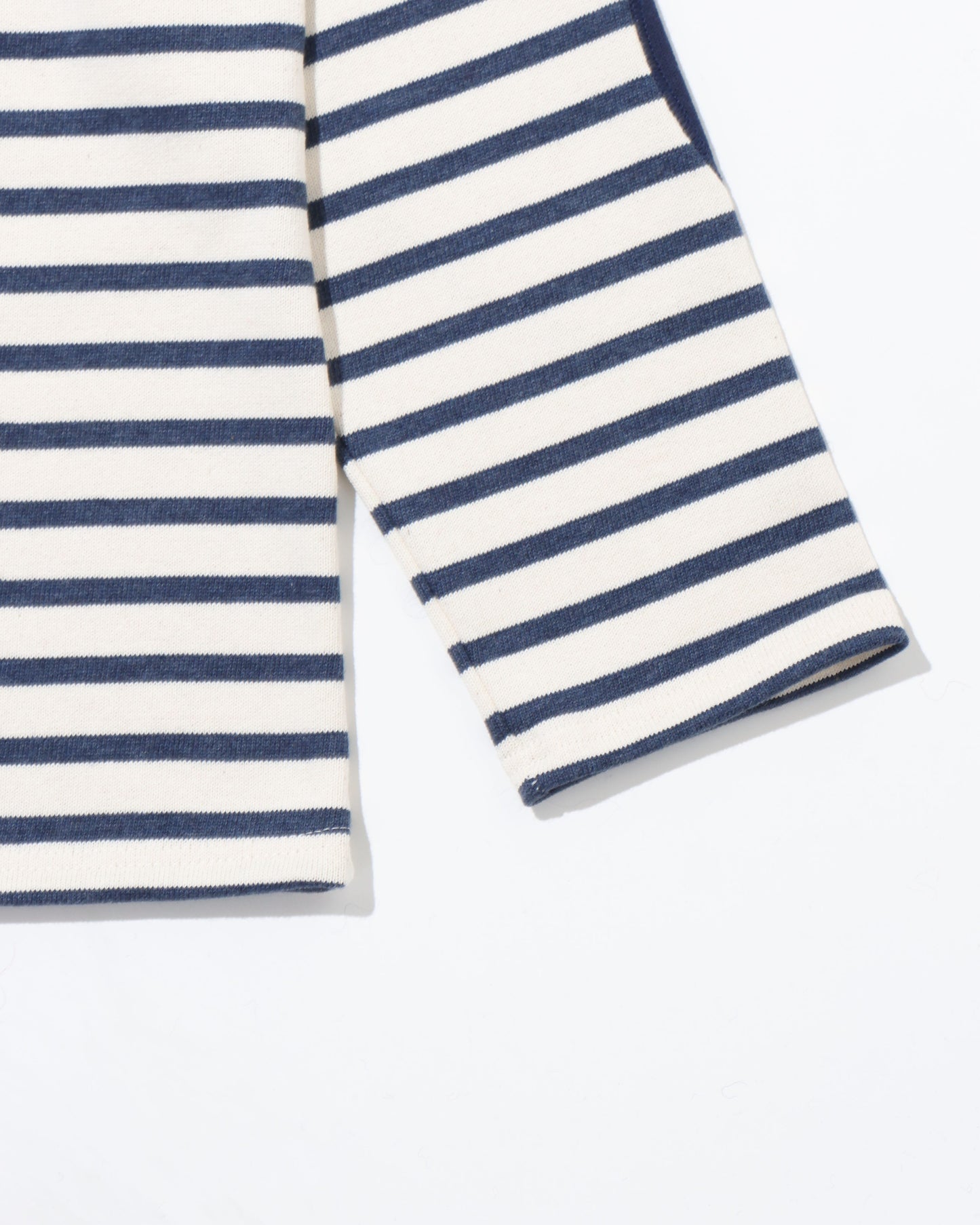 OUESSANT ELBOW PATCH ECRU/INDIGO