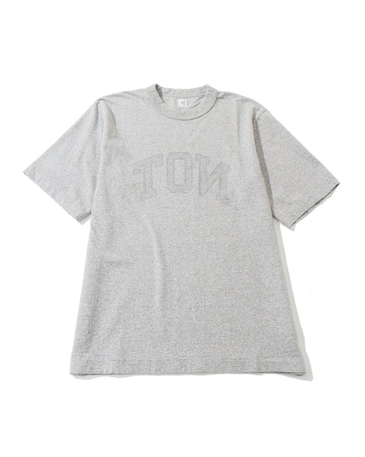NOT-PRINCE 88/12 Print Tee STANDARD HeatherGrey×Fade/Grey-PT