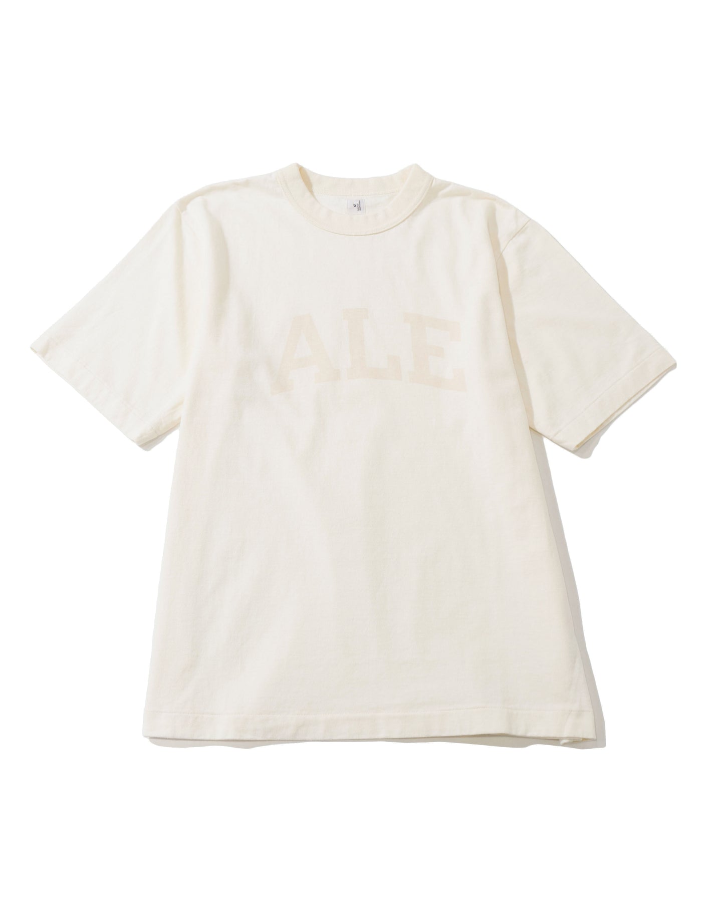 ALE-Y 88/12 Print Tee STANDARD Ivory×Fade/Bage-PT