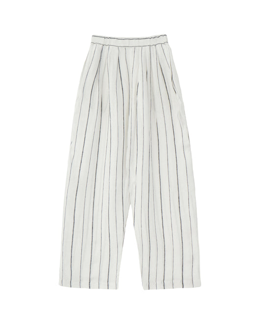 khadi linen tuck pants