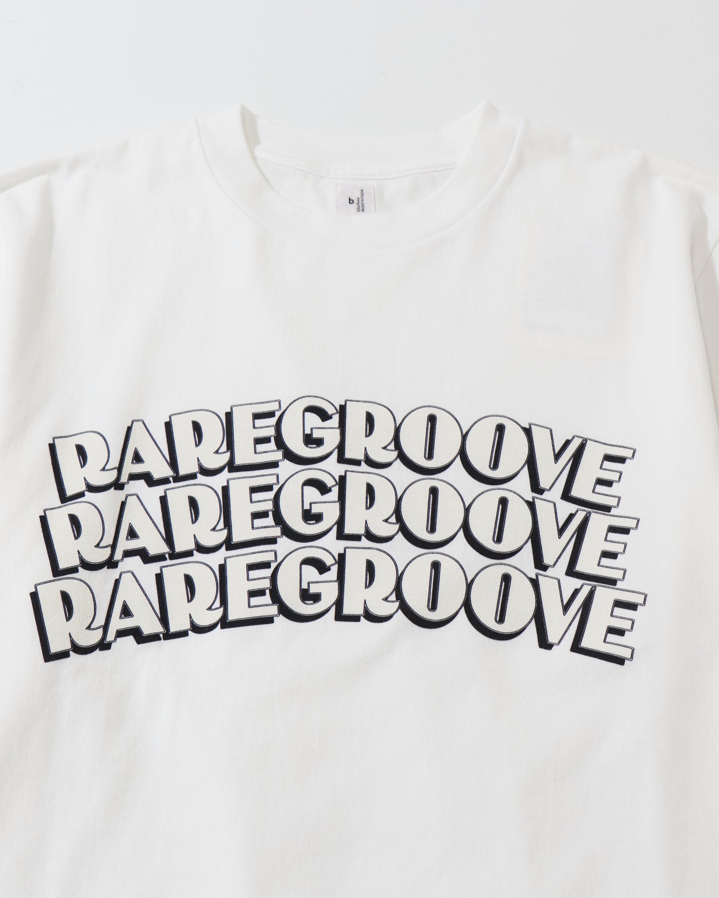 RAREGROOVE Print Tee STANDARD White×White-PT