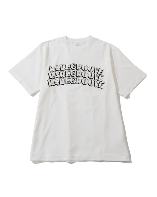 RAREGROOVE Print Tee STANDARD White×White-PT