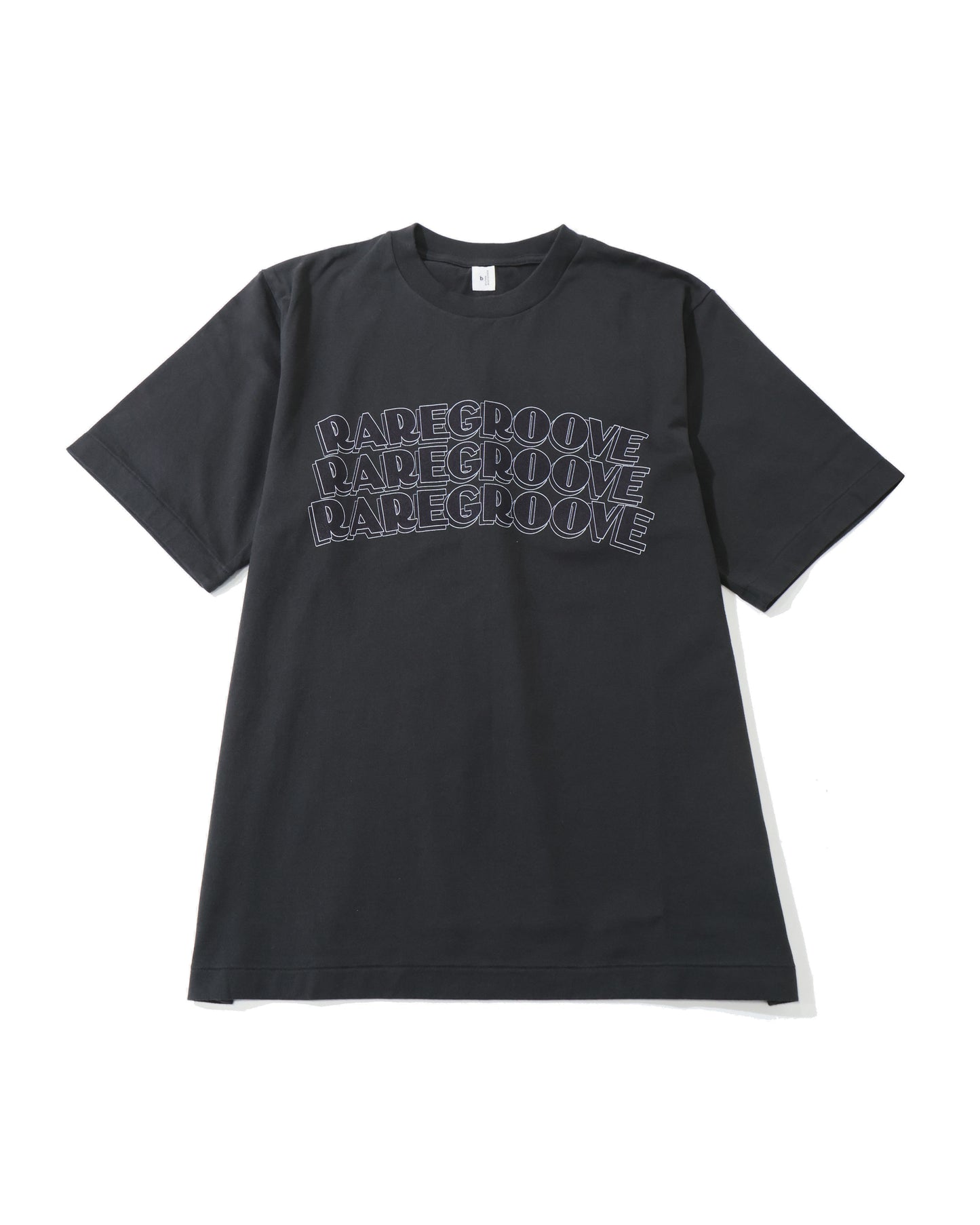 RAREGROOVE Print Tee STANDARD InkBlack×Black-PT