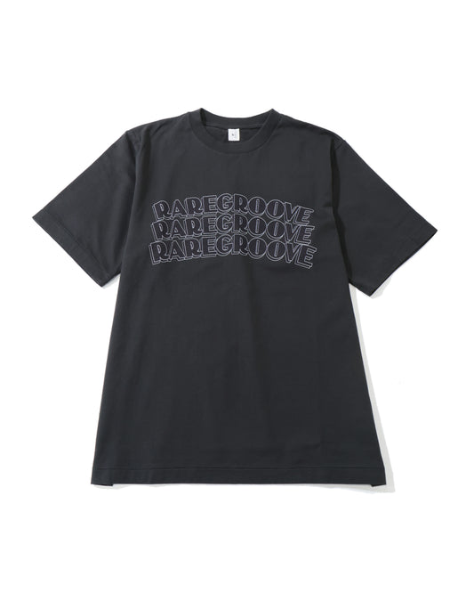 RAREGROOVE Print Tee STANDARD InkBlack×Black-PT