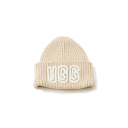 U CHUNKY CRAFTED RIB BEANIE